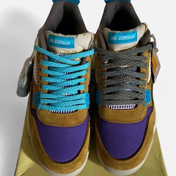 Jordan 4 Retro SP 30th Anniversary Union Desert Moss - size 11M  12.5W US  44 EU - Picture 6 of 8